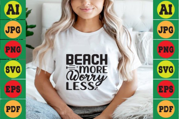Download Beach More Worry Less - Premium Resources
