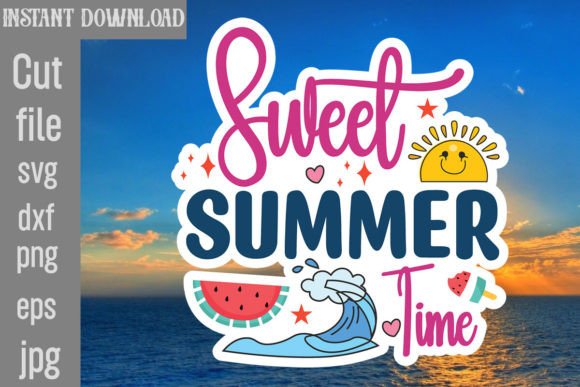 Download Sweet Summer Time SVG Cut File - Sweet summer time svg cut file Collection