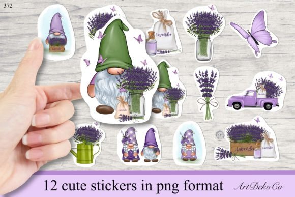 Download Lavender Printable Digital Stickers - Digital Collection