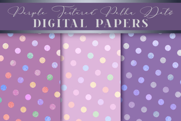 Download Cute Pastel Mauve Dotted Digital Paper - Digital Collection