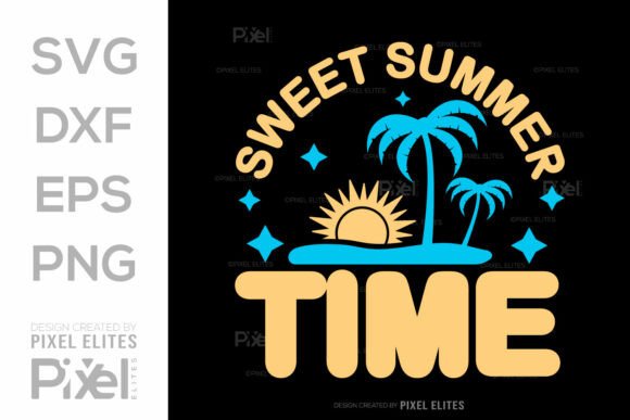 Download Sweet Summer Time SVG Cut File - Premium Bundle