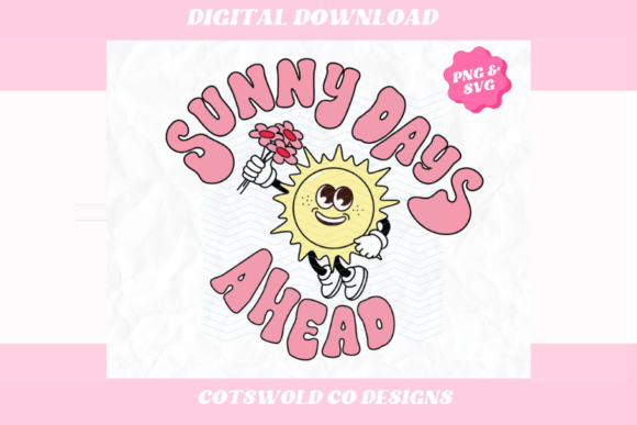 Download Sunny Days Ahead Retro Summer Png Svg - Retro summer png Collection